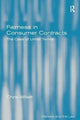Book cover of: Fairness in Consumer Contracts. By: Chris Willett
