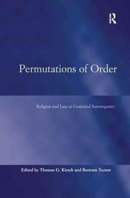 Book cover of: Permutations of Order. By: Thomas G. Kirsch