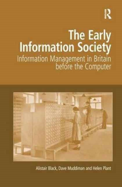 Book cover of: Early Information Society. By: Alistair Black