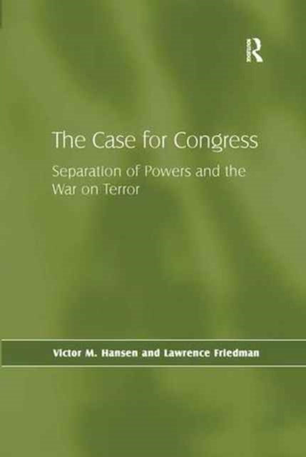 Book cover of: Case for Congress. By: Victor M. Hansen