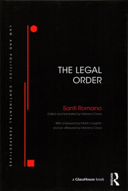 Book cover of: Legal Order. By: Santi Romano