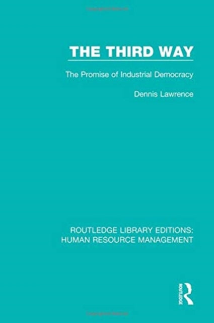 Book cover of: Third Way. By: Dennis Lawrence