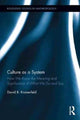Book cover of: Culture as a System. By: David Kronenfeld