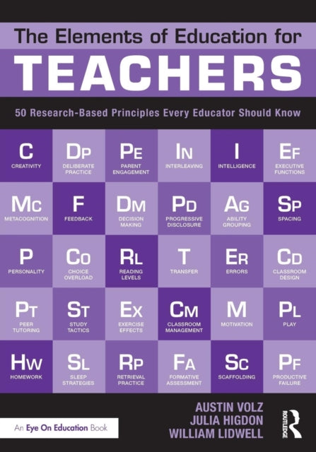 Book cover of: Elements of Education for Teachers. By: Austin Volz