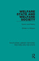 Book cover of: Welfare State and Welfare Society. By: William Alexander Robson