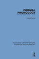Book cover of: Formal Phonology. By: András Kornai