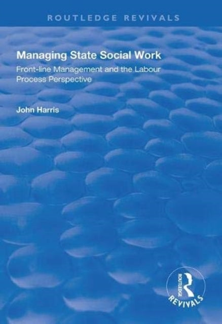 Book cover of: Managing State Social Work