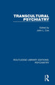 Book cover of: Transcultural Psychiatry. By: John L. Cox