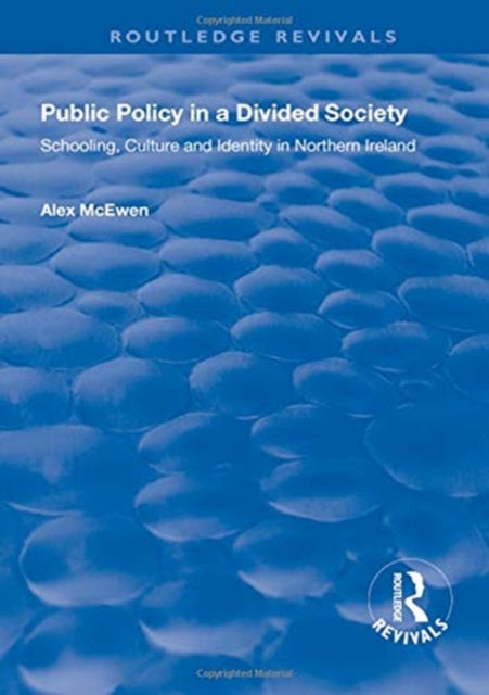 Book cover of: Public Policy in a Divided Society. By: Alex McEwen