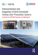 Book cover of: Interconnection and Inspection of Grid Connected Rooftop Solar Photovoltaic Systems. By: Tanmay Bishnoi
