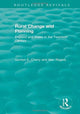 Book cover of: Rural Change and Planning. By: Gordon E. Cherry