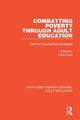 Book cover of: Combatting Poverty Through Adult Education. By: Chris Duke