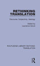Book cover of: Rethinking Translation. By: Lawrence Venuti