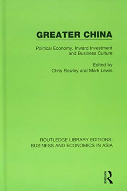Book cover of: Greater China. By: Chris Rowley