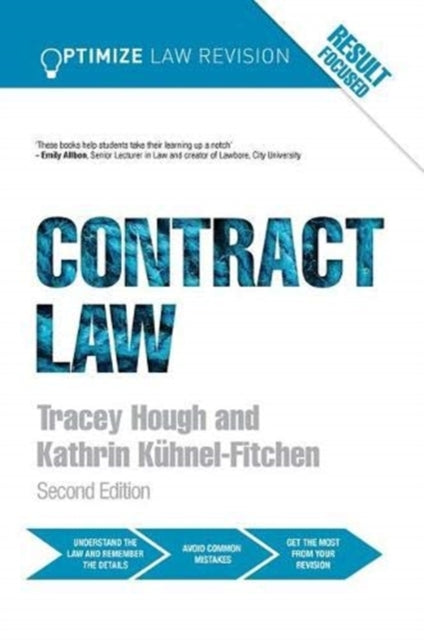 Book cover of: Optimize Contract Law. By: Kathrin Kuhnel-Fitchen
