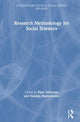 Book cover of: Research Methodology for Social Sciences. By: Rajat Acharyya