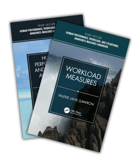Book cover of: Human Performance, Workload, and Situational Awareness Measures Handbook, Third Edition - 2-Volume Set. By: Valerie Jane Gawron
