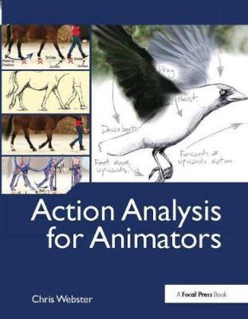 Book cover of: Action Analysis for Animators. By: Chris Webster