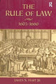 Book cover of: Rule of Law, 1603-1660. By: James S. Hart