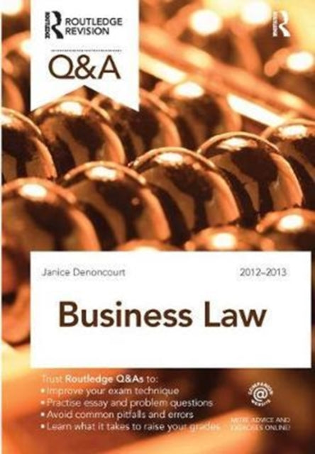 Book cover of: Q&A Business Law. By: Janice Denoncourt