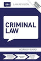 Book cover of: Q&A Criminal Law. By: Norman Baird