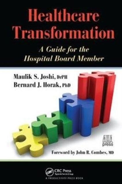 Book cover of: Healthcare Transformation. By: Maulik Joshi
