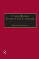 Book cover of: Human Rights: Concept and Standards. By: Janusz Symonides