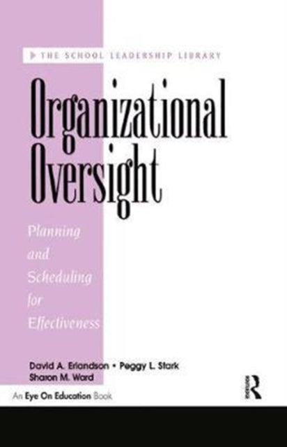 Book cover of: Organizational Oversight. By: Peggy Stark