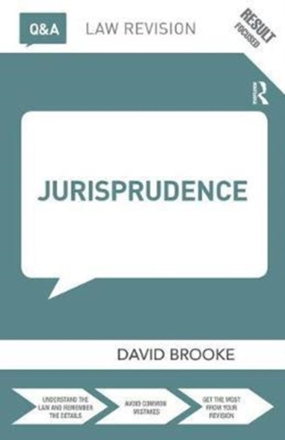 Book cover of: Q&A Jurisprudence. By: David Brooke