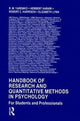 Book cover of: Handbook of Research and Quantitative Methods in Psychology. By: R.M. Yaremko