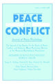 Book cover of: Pioneers in Peace Psychology. By: Richard V. Wagner