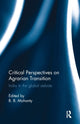 Book cover of: Critical Perspectives on Agrarian Transition. By: Mohanty, B. B.