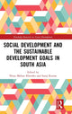 Book cover of: Social Development and the Sustainable Development Goals in South Asia. By: Nitya Khemka