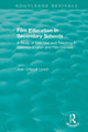 Book cover of: Film Education in Secondary Schools (1983). By: Joan Driscoll Lynch