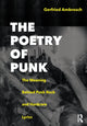Book cover of: Poetry of Punk. By: Gerfried Ambrosch