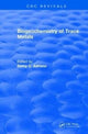 Book cover of: Biogeochemistry of Trace Metals. By: Domy C. Adriano