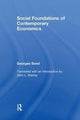 Book cover of: Social Foundations of Contemporary Economics. By: Georges Sorel