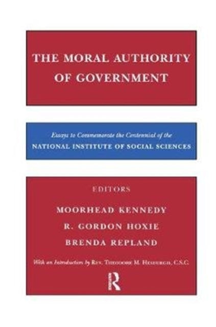 Book cover of: Moral Authority of Government. By: Henry Barbera