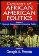 Book cover of: Contours of African American Politics. By: John F. Knutson