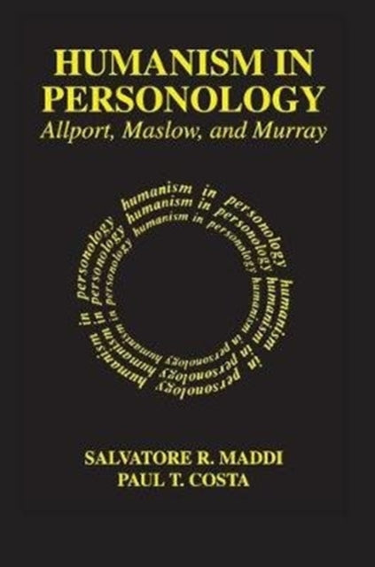 Book cover of: Humanism in Personology. By: Paul Costa