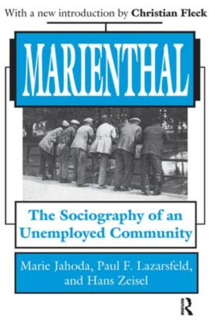 Book cover of: Marienthal. By: Marie Jahoda