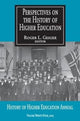 Book cover of: Perspectives on the History of Higher Education. By: Roger L. Geiger