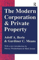 Book cover of: Modern Corporation and Private Property. By: Adolf A. Berle