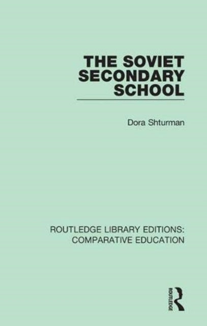 Book cover of: Soviet Secondary School