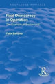 Book cover of: Revival: Real Democracy in Operation: The Example of Switzerland (1920). By: Felix Bonjour