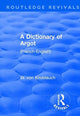 Book cover of: Revival: A Dictionary of Argot (1912). By: W. Knoblauch von