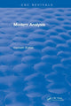 Book cover of: Modern Analysis (1997). By: Kenneth Kuttler