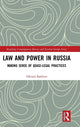 Book cover of: Law and Power in Russia. By: Håvard Bækken