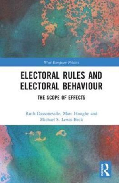 Book cover of: Electoral Rules and Electoral Behaviour. By: Ruth Dassoneville