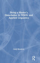 Book cover of: Doing a Master's Dissertation in TESOL and Applied Linguistics. By: Lindy Woodrow